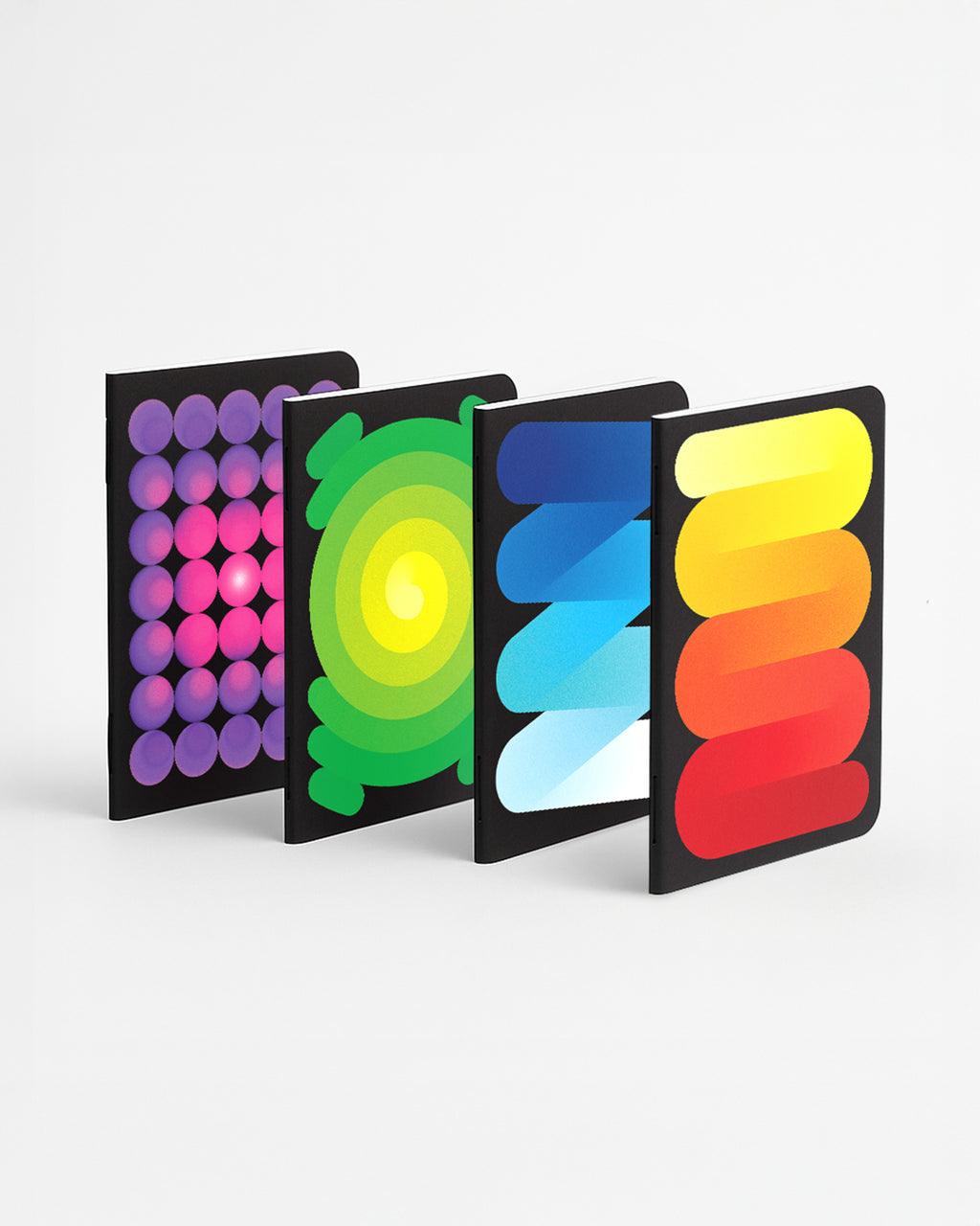 The 'De-Ruled' Collection - Pack of 4 - A6 Size Pocket Notebooks
