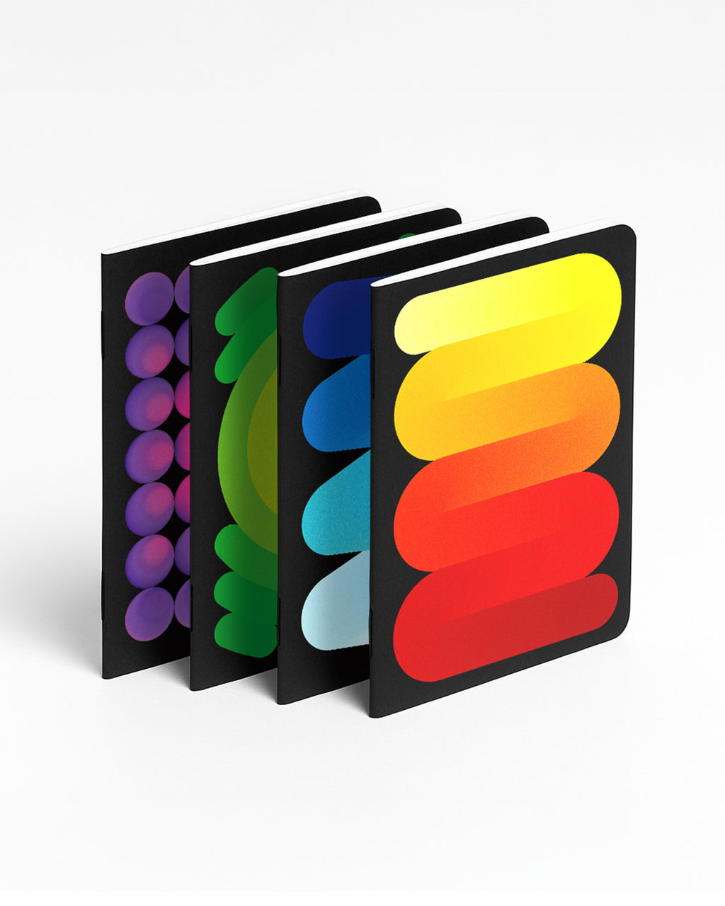 The 'De-Ruled' Collection - Pack of 4 - A6 Size Pocket Notebooks