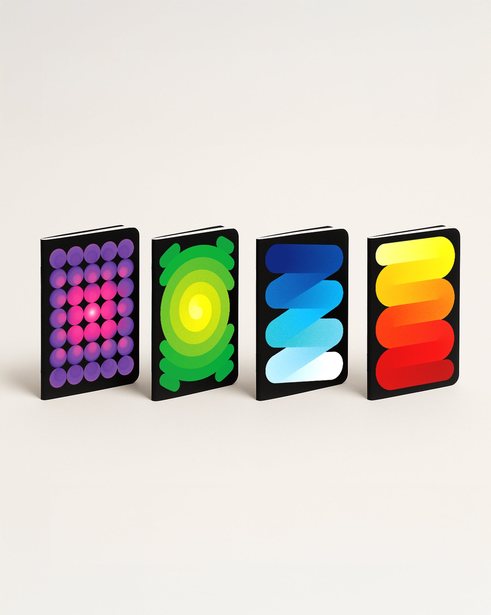 The 'De-Ruled' Collection - Pack of 4 - A6 Size Pocket Notebooks