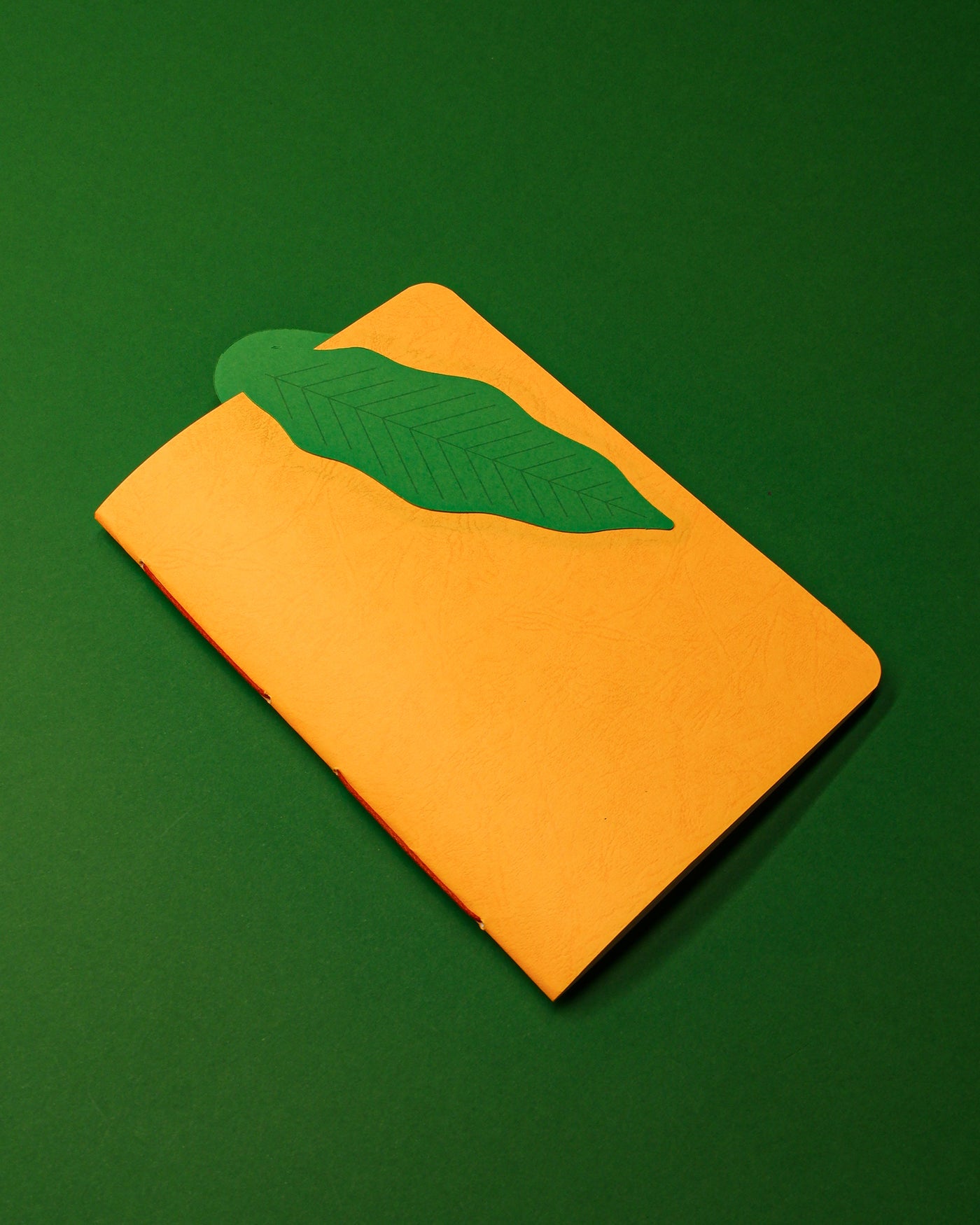 Yellow Mango Ripe A5 notebook cover by Bakarashi